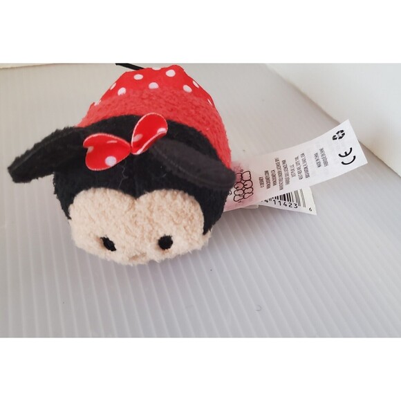 DISNEY TSUM TSUM MINI 3" PLUSH Minnie Mouse Stackable Toy Stuffed Animal - Picture 2 of 6